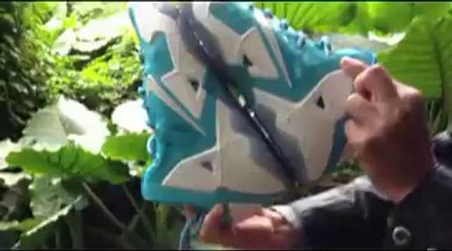 Hot Sell Nike Lebron James 11 Mens White Sea Blue Basketball Shoes