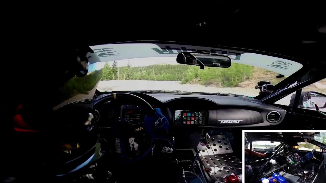Ken Gushi Drifting Pikes Peak and Podiums - GoPro POV Cam
