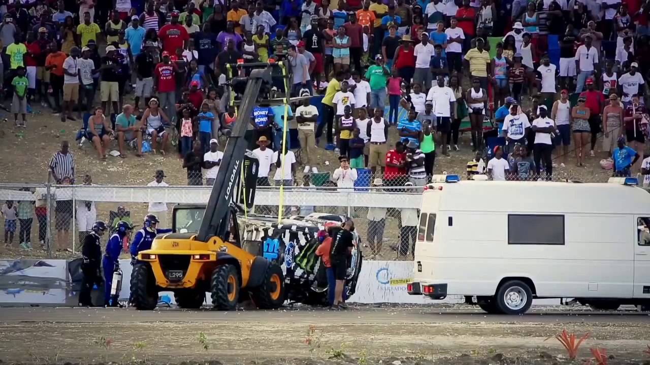 Launch_Control_Isachsen_locks_horns_at_Barbados_Global_Rallycross_--_Episode_2.5