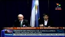 Hoy encontramos un abrazo de solidarida para Argentina: Kicillof