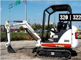 Bobcat 320 322 Excavator Service Repair Manual DOWNLOAD (320 S/N 223911001 & Above
