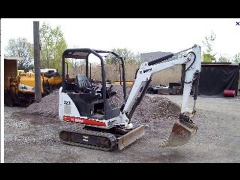 Bobcat 323 Compact Excavator Service Repair Workshop Manual DOWNLOAD (S/N 562411001