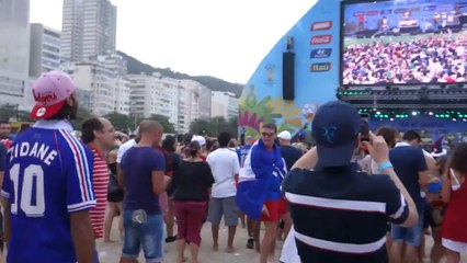 Coupe du Monde: France-Nigeria apres match, nous pouvons danser!!! Trop heureux!