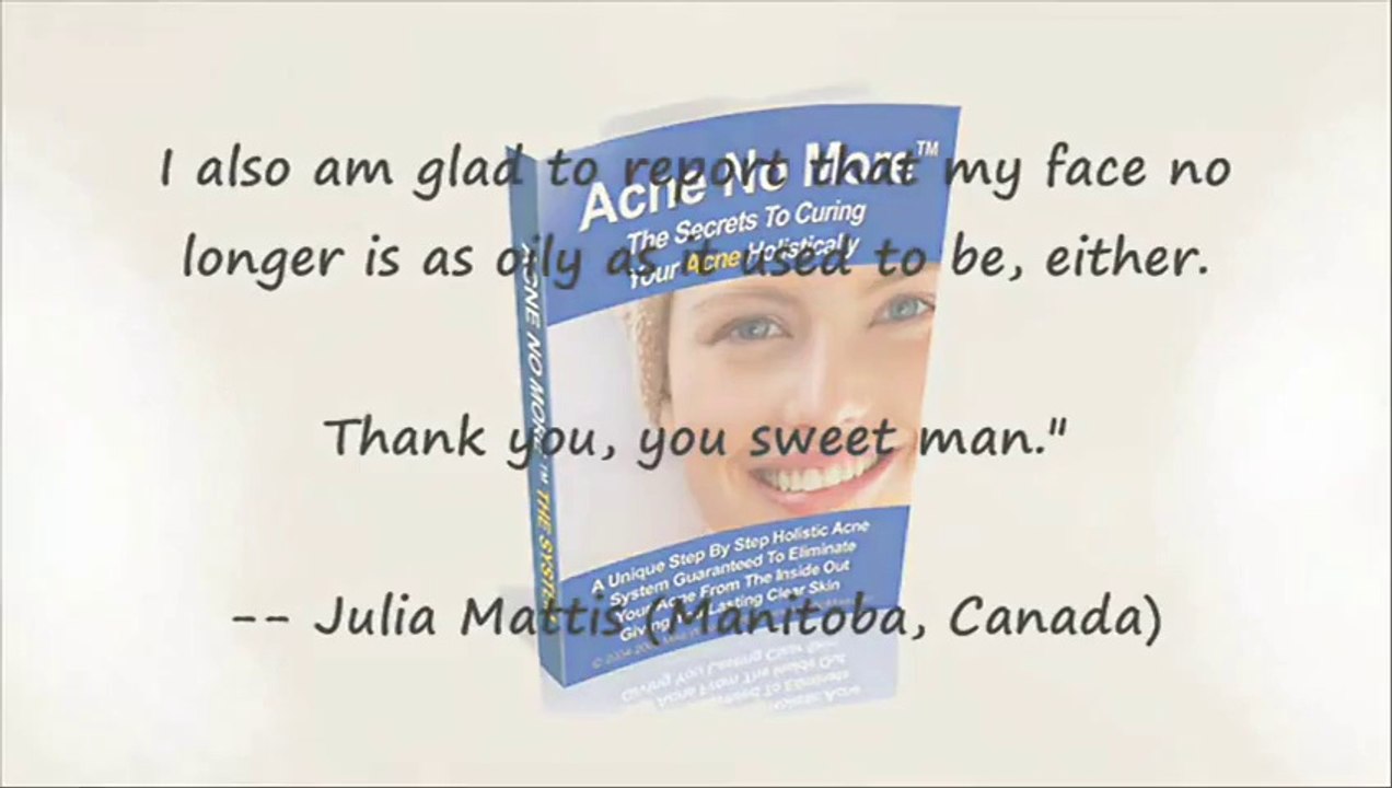 Removing acne scars home remedies, Acne No More program