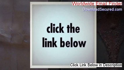 Worldwide Email Finder Reviewed (Watch my Review)
