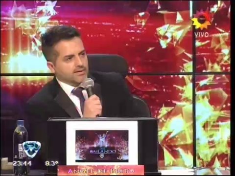 Puntaje a Karina Jelinek - Angel de Brito en el Jurado