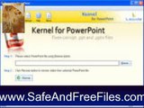 Download Kernel PowerPoint - Repair Powerpoint Files 10.11 Product Key Generator Free