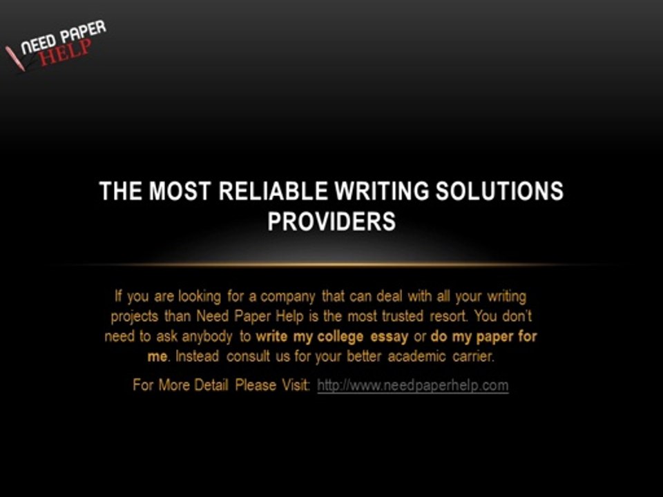 Need Paper Help: A One Stop-Solution for Your Academic Success