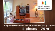 A vendre - Appartement - BELLERIVE SUR ALLIER (03700) - 4 pièces - 79m²