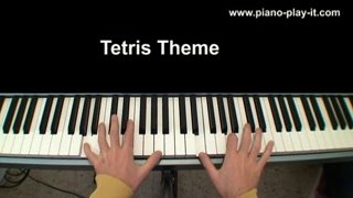 Tetris Original Version Piano Tutorial