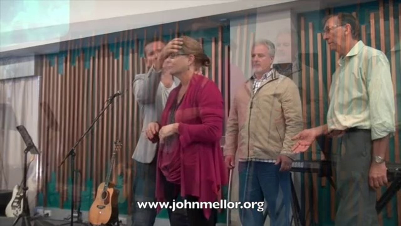 Painful frozen shoulder miracle healing - John Mellor Healing Ministry-psp