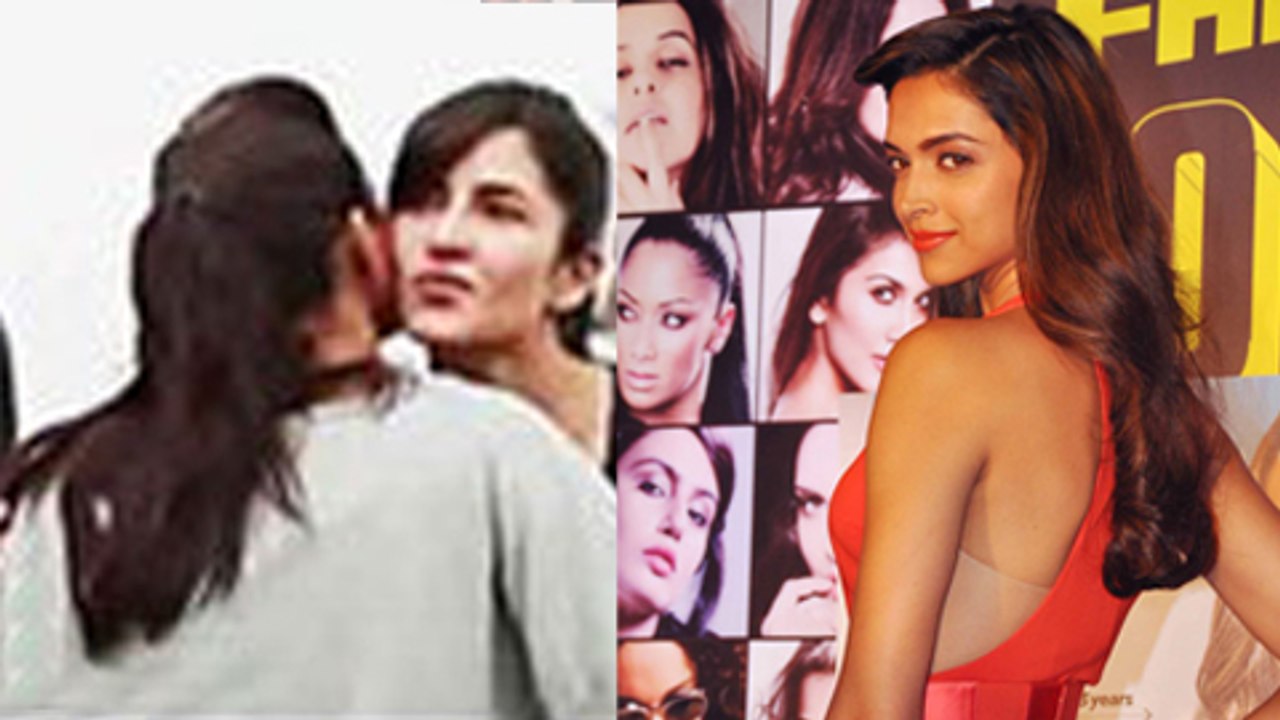 Deepika Padukone Katrina Kaif IPL Hug Leaked Cl...