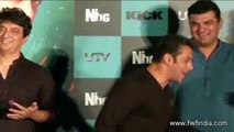 (Interviews_15sec.mp3)Kick Trailer Launch By Salman Khan, Jacqueline Fernandez, Randeep Hooda and Nawazuddin Siddiqui,. Directed & Produced by Sajid Nadiadwala. 9