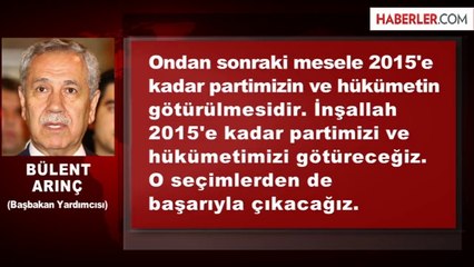 Arınç, Aklından Geçen Başbakan Adayını Açıkladı