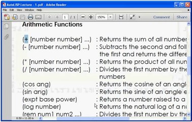 AutoLISP Programming Tutorial - 1C