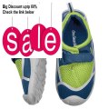 Discount Sales One Step Ahead Kid's Stay-put Swim Shoes Navy/lime 8 Toddler Review