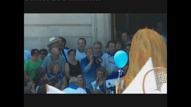l'ouverture des Fêtes de la Madeleine 2014 à Mont de Marsan en live vidéo