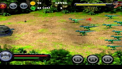 Dino Bunker Defense - Android and iOS gameplay PlayRawNow