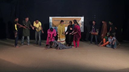 Theatre play on theme one by mirpur khas