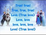 Disney's Frozen - Fixer Upper - Soundtrack - Lyrics