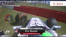 F1 2014 Silverstone MASSA  Crash