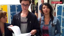 Morlaix. Bac 2014 : réactions au lycée Notre-Dame du Mur-Le Porsmeur