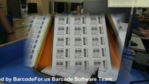 Printing Barcode labels using Laser and Thermal printer