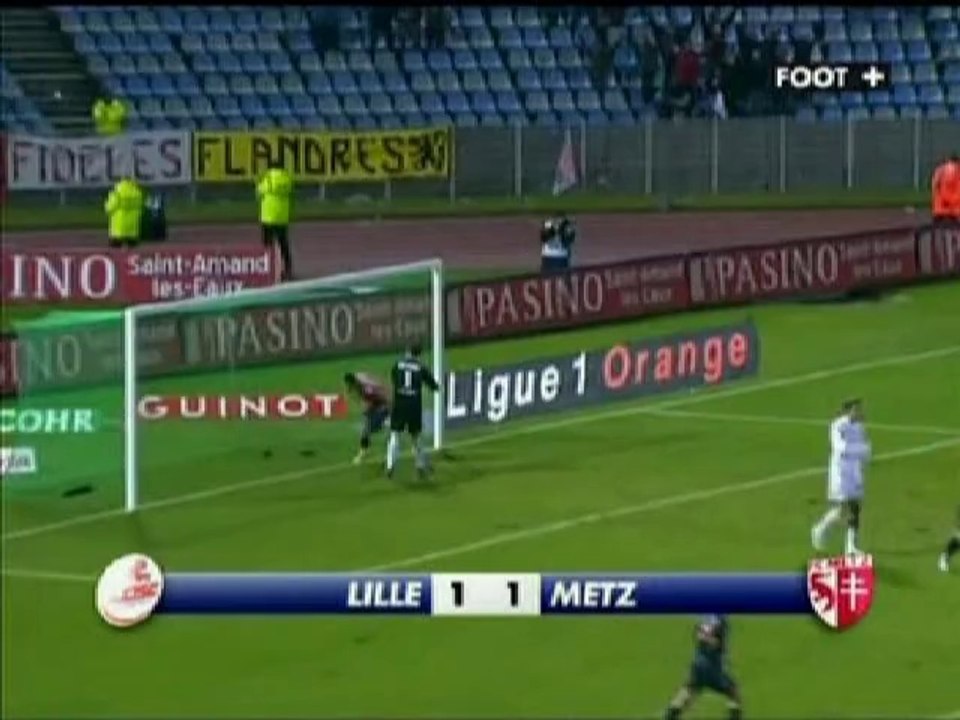 LILLE - METZ 1-1 CABAYE