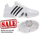 Best Rating Adidas Men's adipower Barricade 7.0 Tennis Shoe-White/Black/Light Onix Review
