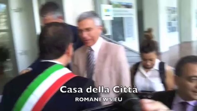 Inaugurazione della Casa della Città di Roma - Sindaco Marino