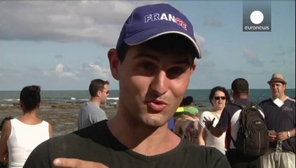 Mondial : la tortue Cabeçao voit la France gagner contre l'Allemagne