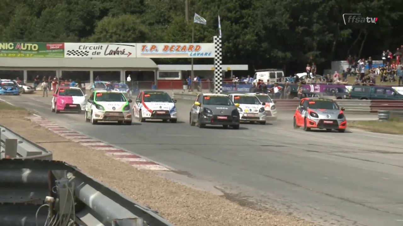 Première victoire en Rallycross de Thomas Petit à Lavaré