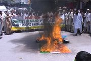 Dunya News - Kashmiris protest  over Modi’s first visit to Indian Occupied Kashmir