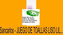 Vender en Sancarlos - JUEGO DE TOALLAS LISO LIL... Opiniones