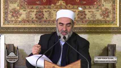 En kaliteli müslümanı anlatan, dinimizi özetleyen hadise  bakınız! - Nureddin Yıldız - Sosyal Doku Vakfı -