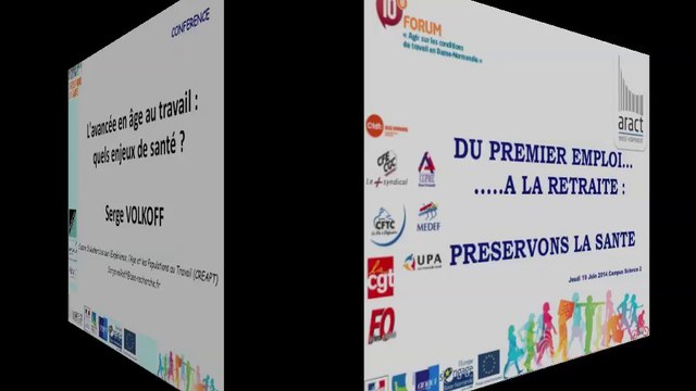 L'avancée en âge au travail: Quels enjeux de Santé ? S. Volkoff - Echanges avec la salle (FORUM ARACT Basse-Normandie, 19/06/2014)