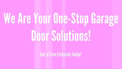 In Need Of Garage Door Repair and Service Stockbridge GA?