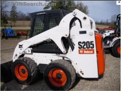Bobcat S205 Skid Steer Loader Service Repair Workshop Manual DOWNLOAD ( S/N