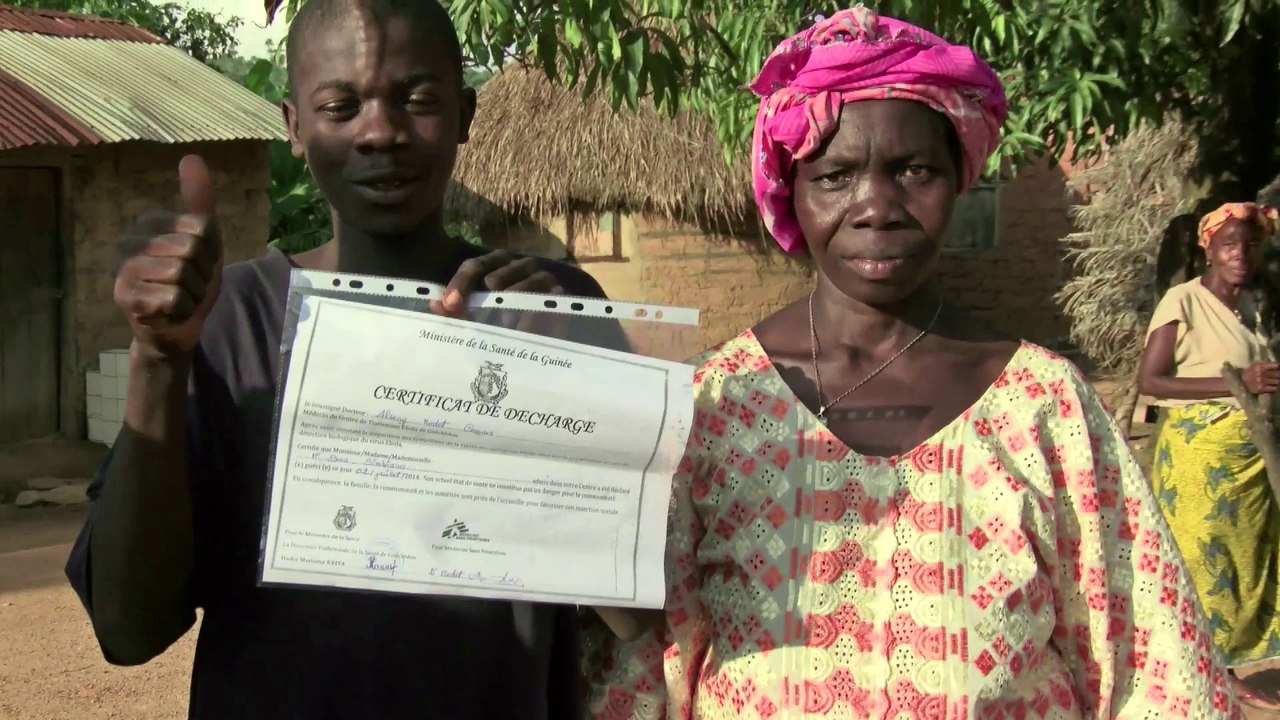 Patient Ebola sorti guéri à Guéckédou, Guinée