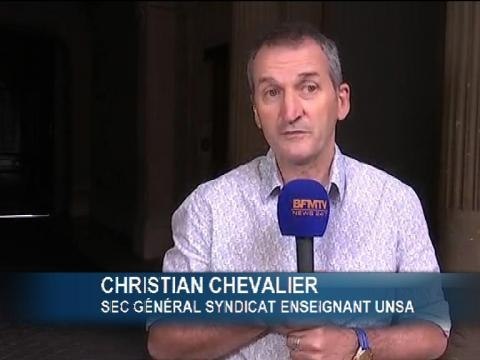 Christian Chevalier de l'Unsa : L'école maternelle est une école ouverte, elle doit le rester - 04/07