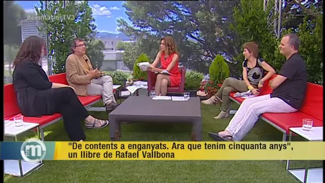 TV3 - Els Matins - De contents a enganyats. Ara que tenim cinquanta anys , un llibre de Rafael Val