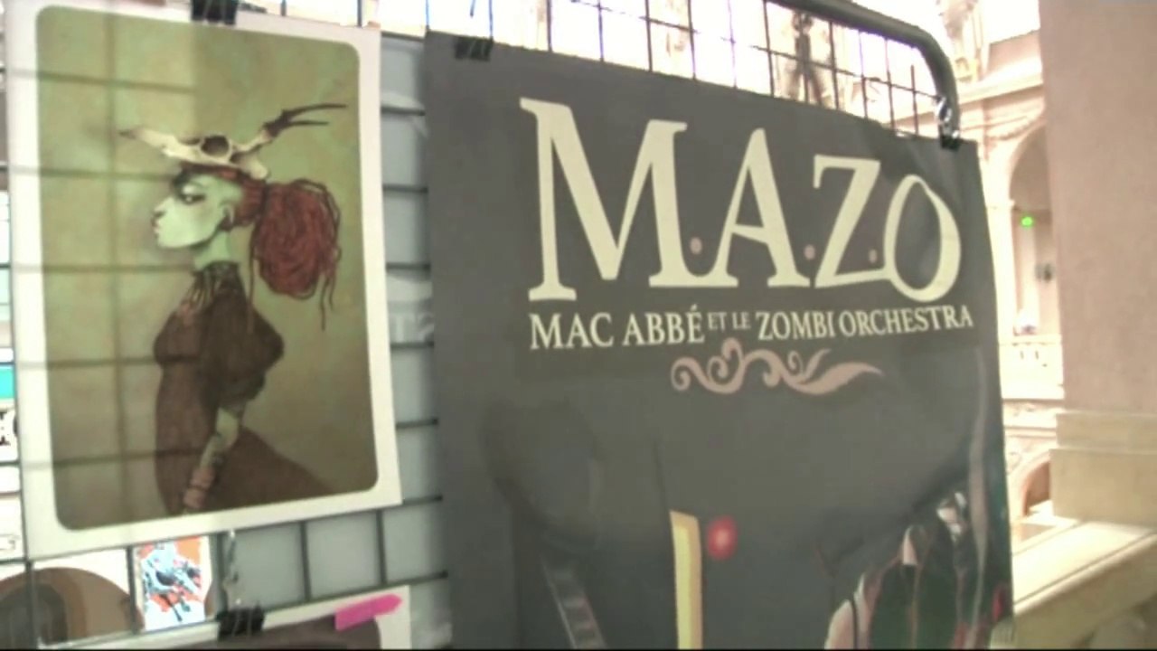 A l'étage du Palais de la Bourse... Lyon BD festival 2014 !