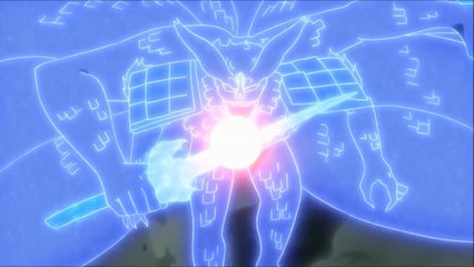 Madara Uchiha - Sausanoo Kurama - Tailed Beast Bomb - Biju Bomb - Bijūdama