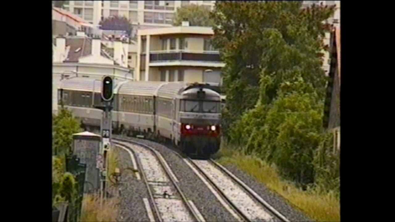 INTERCITES 4492 - BORDEAUX à CLERMONT-Fd, LE VENTADOUR, passe LA ROTONDE, 28.06.2014 - Vidéo-double.