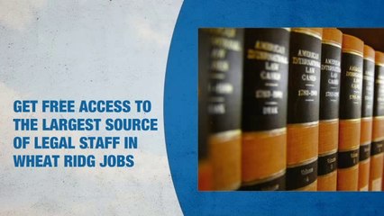 Legal Staff Jobs in Wheat Ridge