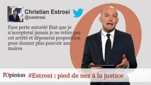 #tweetclash : Estrosi : pied de nez à la justice