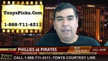 Pittsburgh Pirates vs. Philadelphia Phillies Pick Prediction MLB Odds Preview 7-4-2014