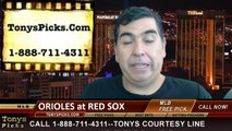 Boston Red Sox vs. Baltimore Orioles Pick Prediction MLB Odds Preview 7-4-2014