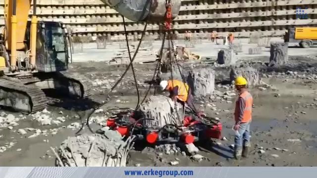 ERKE Dış Ticaret ltd., ERKE Pile Breaker - Vadistanbul - erkegroup.com