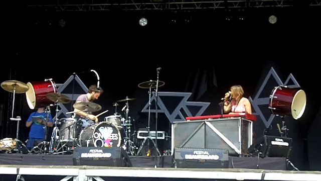 Beauregard 2014 : répétition de Cats on trees